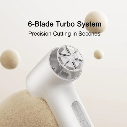 MIJIA Lint Remover 2,Fabric Shaver Clothes,180Min Battery,6-Blade Strong Suction,Usb Rechargeable,Fluff Pellet Removers