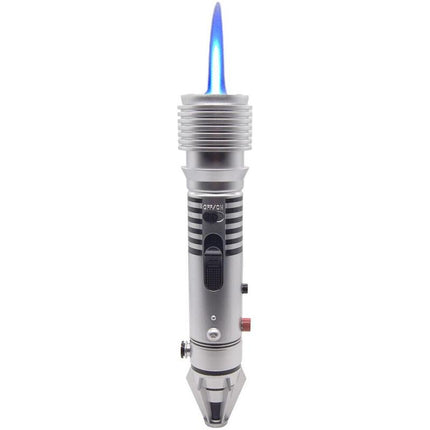 The Chosen One Lightsaber Gift Torch Lighter for Husbands, Dads, and Boyfriends Iconic Design, Adjustable Flame, Butane Not Included
