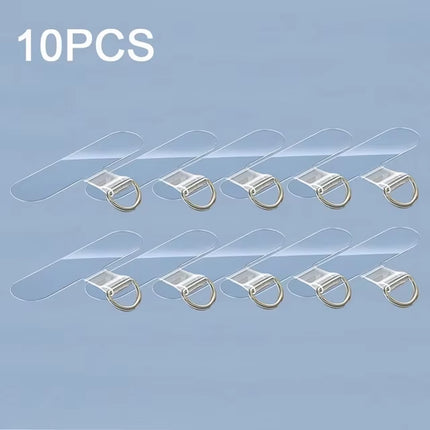 10/5/1Pcs Universal Tpu Mobile Phone Anti-Lost Lanyard Card Gasket Nylon Detachable Phone Hanging Cord Strap Patch Tether Pad