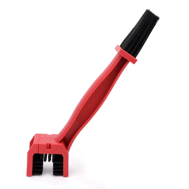 Motorcycle Chain Brush Cleaner Plastic Bike Bicycle Moto Brush Cycling Clean Chain Cleaner Outdoor Scrubber Tool for Road Care