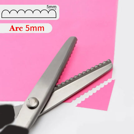 Professional Sawtooth Tailor'S Scissors Shears Zig Zag Cut Sewing Scissors Dressmaking Tailor Shears Pinking Scissors