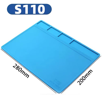 Repair Pad ESD Insulation Soldering Mat Heat Resistant Soldering Station Silicon Work Pad Phone Repair Tool Kit Desk Platform