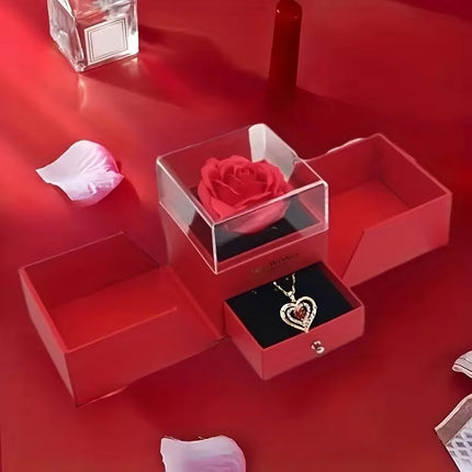 Eternal Rose Jewelry Box Gift