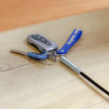 60/90Cm Length Bendable Grabber Spring Loaded Gripping Tool 4 Jaws Long Grip Tool Pipe Unclogging Tool