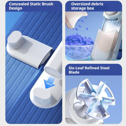 2026 Upgraded Electric Fabric Lint Remover for Clothes - Eliminates Static - Efficient and Convenient Fabric Shaver, Portable USB Rechargeable, Suitable for Sweatshirts, Blankets, Curtains, Carpets, Furniture, and Bedding