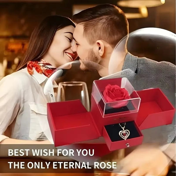 Eternal Rose Jewelry Box Gift