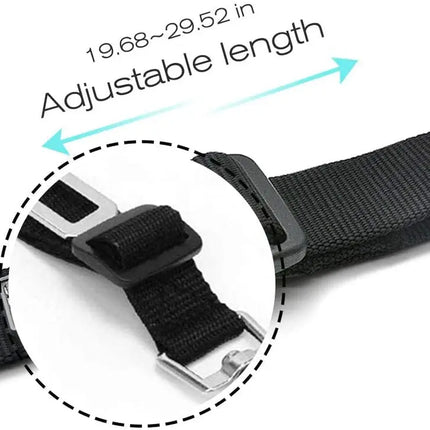 Adjustable Pet Cat Dog Car Seat Belt Pet Seat Vehicle Dog Harness Lead Clip Safety Lever Traction Dog Collars Dog Accessoires