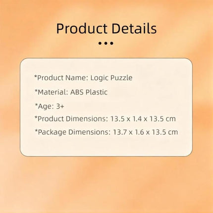 Logic Game 88 Brain-Teasing Puzzles for Kids, Teens & Adults | Portable Educational Toy for Travel, Gifts & Family Fun (Ages 7+)