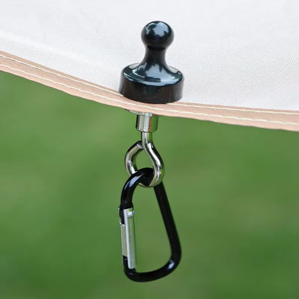 Outdoor Powerful Magnet Hooks Camping Lights Hanging Canopy Tent Holder Hooks Mountaineering Buckles Outdoor Multitool