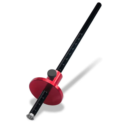 Wheel Marking Gauge - Woodworking Scriber - Wood Marking Tools with Inch & MM Scale - Parallel Line Drawing Mortise Measuring