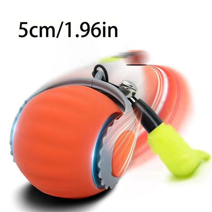 Smart Cat Toys Ball Automatic Interactive Pets Electric Rolling Teaser USB Rechargeable Kitty Moving Bouncing Ball Birthday Gift