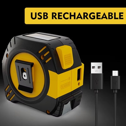 40M/80M Laser Tape Measure Laser Distance Meter Digital Tape Measure Measuring Tool Steel Tape Measure USB Rechargeable
