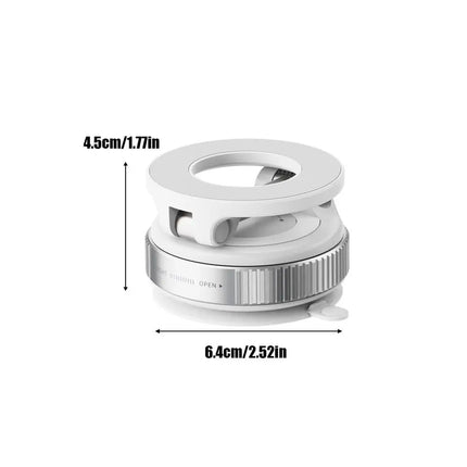 Vacuum Magnetic Car Phone Mount Strong Cup Car Foldable Phone Holder Retractable Navigation Stand 360-Degree Rotating Adjustable