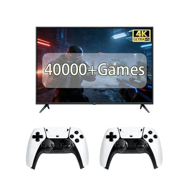 2026 New Upgraded Retro Game Stick - 40,000+ Games 26 Emulators 4K HDMI | Valentine'S Day Gift | Plug & Play Wireless Controller for Tv/Monitor