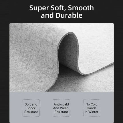 Gaming Accessories Wool Felt Mouse Pad Large Size Writing Mat Keyboard Mice Mat Non-Slip Home Office Computer Desk Protector