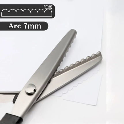 Professional Sawtooth Tailor'S Scissors Shears Zig Zag Cut Sewing Scissors Dressmaking Tailor Shears Pinking Scissors