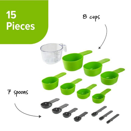 15 Piece Magnetic Measuring Set
