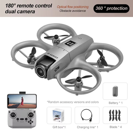 Xiaomi New D16 Mini Drone Dual Camera 8K Hdaerial Aircraft Obstacle Avoidance UAV Fixed Remote Control Airplane Gift Toys 20000M