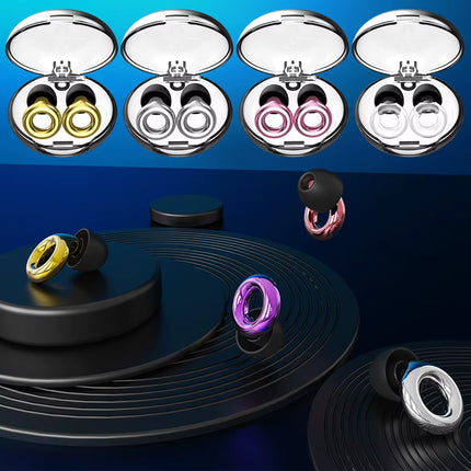 Silicone Earplugs for Swimming Sleep Noise Cancel Noise Reduction-Soundproof Reduce Disturbances -Quality Loop Earplugs Supplies