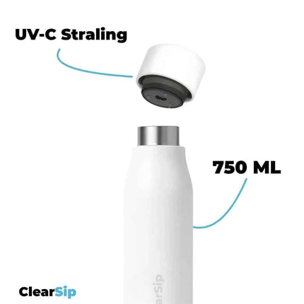 ClearSip | Slimme Waterfles – UV‑C zelfreinigend & drinkherinnering