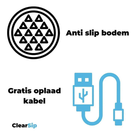 ClearSip | Slimme Waterfles – UV‑C zelfreinigend & drinkherinnering