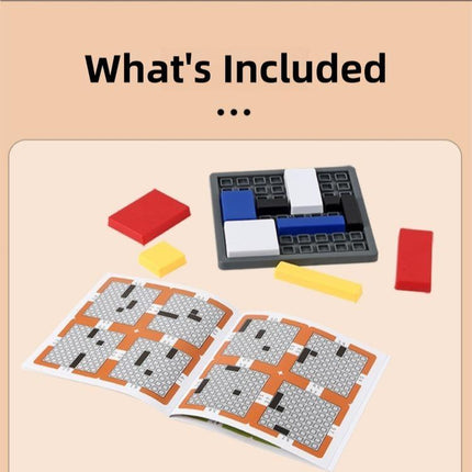 Logic Game 88 Brain-Teasing Puzzles for Kids, Teens & Adults | Portable Educational Toy for Travel, Gifts & Family Fun (Ages 7+)