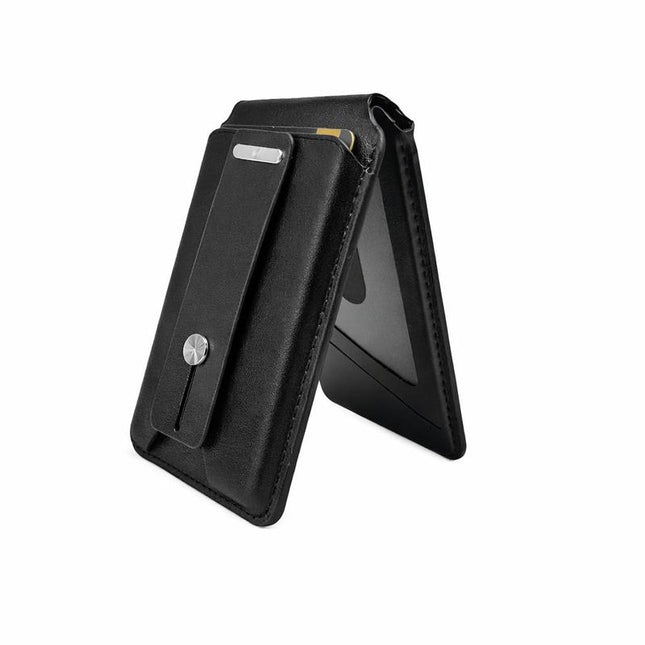 Magsafe Wallet Work with Apple Find My Functionality, 8 Cards Holder, Slim Phone Wallet, Strong Magnet with Multi-Angle Stand, RFID Shielding Vegan Leather