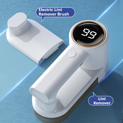 2026 Upgraded Electric Fabric Lint Remover for Clothes - Eliminates Static - Efficient and Convenient Fabric Shaver, Portable USB Rechargeable, Suitable for Sweatshirts, Blankets, Curtains, Carpets, Furniture, and Bedding