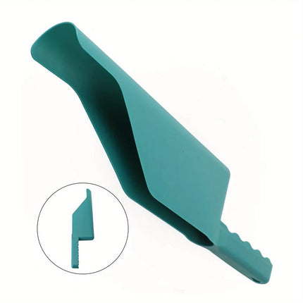 1Pc, Gutter Getter Scoop Cleaning Roof Tool Flex Fit Dirt Debris Remove Multi Use Eaves Garden Leaf Gutter Spoon Shovel Supplies