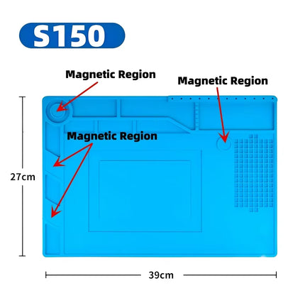 Repair Pad ESD Insulation Soldering Mat Heat Resistant Soldering Station Silicon Work Pad Phone Repair Tool Kit Desk Platform