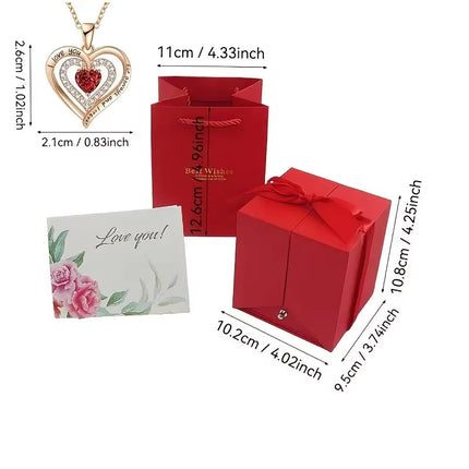 Eternal Rose Jewelry Box Gift