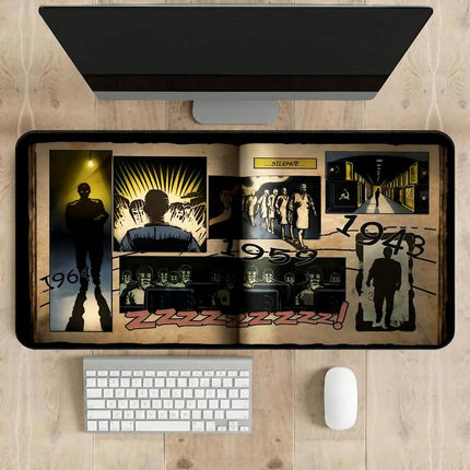 Custom Zombies Desk Mats Black Ops-Inspired (Kino, Origins, Tranzit, Ascension) - Black Ops-Inspired Design Gaming Accessories Desk Mats - Call of Duty Playmat - Unique Gift for Gamers