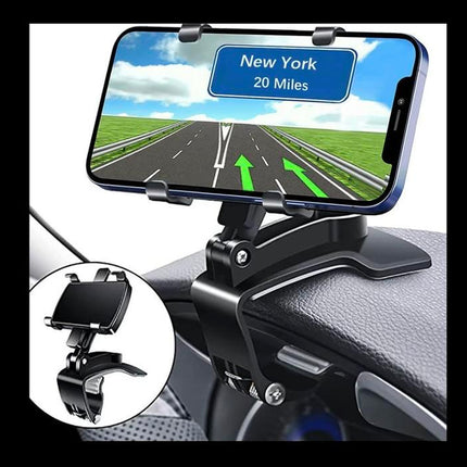 Multifunctional One-Hand Car Phone Holder