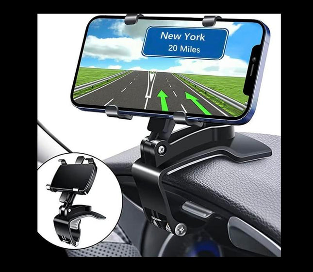 Multifunctional One-Hand Car Phone Holder