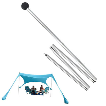 Lycra Aluminum Canopy Pole Replacement Canopy Adjustable Aluminum Rods Portable Lightweight Camping Poles for Camping Supplies