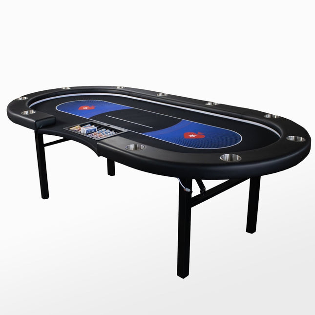 Inklapbare pokertafel